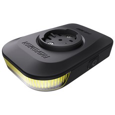 RAVEMEN FR300 주간용 자전거 라이트 AGM02 언더마운트 액세서리 무료 증정 Garmin/Wahoo/iGPSPORT/COOSPO GPS와 호환 가능, 1개, 검정색