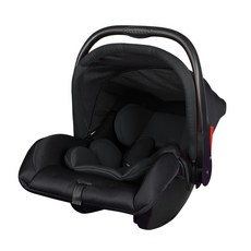 兒童安全座椅汽車通用車載可摺疊增高墊座椅寶寶提籃大童0到12歲, (R44提籃-顏色隨機)適合新生兒:如圖所示