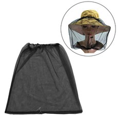 (트임형 얼굴모기장), 1개, 블랙