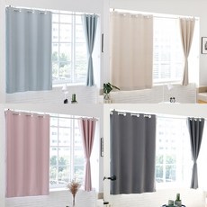 [에타홈] (리앤룸)솔리드암막커튼 창형2장(290X170)