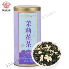 사봉패 냉포가능 말리화차 자스민차 광서헝현 7차움제 농향형 녹차 200g, 1개, 1개입