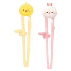 Edison Friends孩童定制筷子 右手用 2件組, 德奇 + 萊尼, 1套