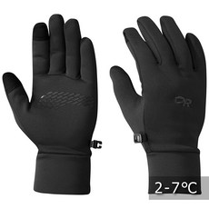 伊凱文戶外 男透氣快乾保暖手套 PL100 黑色，戶外運動保暖首選