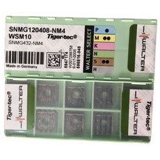 Walter SNMG120412-NRS WSM20 數控刀具 車削刀片, 1個