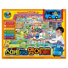 [미미월드] 스마트타요 영어매트, 1개, 혼합