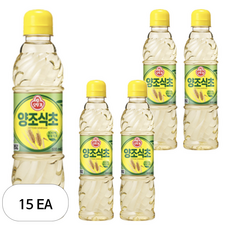 오뚜기 양조 식초, 500ml, 15개