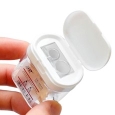 휴대용 투명2구 연필깎이 미니 플라스틱 연필샤프너 사각