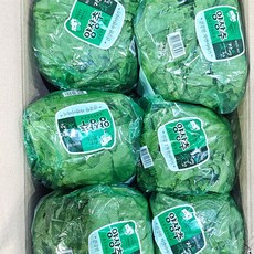 클릭마켓 국내산 포장 양상추 샐러드용, 6개, 350g