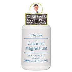 의사 감수 Dr.Formula 칼슘/마그네슘 영양 기능 식품 분 180알 일본제 Calcium/Magnesium, 1개, 1g