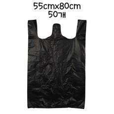 대용량 배접 쓰레기 비닐봉투 검정색