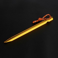 KMIO 메탈 텐트핀 1P 텐트용품, 실버