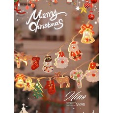 A23 聖誕童話鐵藝造型小燈串 聖誕節串燈 聖誕節氣氛掛燈 聖誕節佈置燈飾 聖誕氣氛掛飾, A23 - USB 3M, 1個