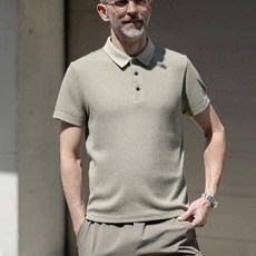 2026 男士夏季 polo衫 大尺碼 冰絲涼感 透氣短袖上衣