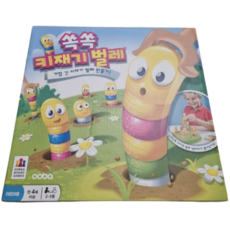 코리아보드게임즈 쏙쏙 키재기 벌레, 혼합색상, 1개