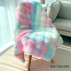 이지니아 힐링 구름 극세사 담요