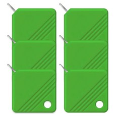 아케이바이 바느질 실끼우개 2개입, 3세트, 초록