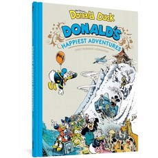 (영문도서) Walt Disney Donald Duck: Donald's Happiest Adventures Hardcover, Fantagraphics Books