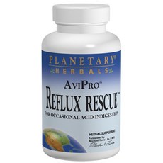 PLANETARY HERBALS Abpro 反流搶救片, 60顆, 1罐