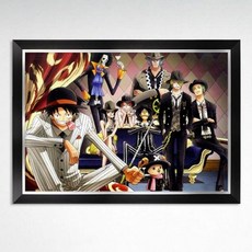 원피스 액자세트 루피패밀리 500조각 직소퍼즐 99028PC 1(EA), 1개