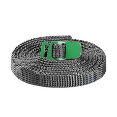 봉바겐 고정 스트랩 압축 벨트 야영 캠핑용품 등산장비 고정끈 캠핑스트랩 텐트벨트 웨빙스트랩, 그린