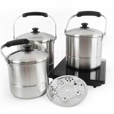 찜들통 스텐냄비, 20cm (CG42647)