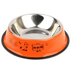 애견 밥그릇 특대 스텐 식기 강아지 고양이 개밥 그릇 용물그릇 애완 강아지 개 스텐 애견 고양이 밥그릇 dew+673WH