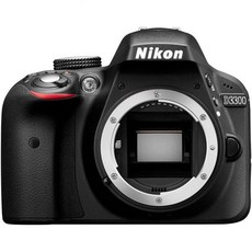 니콘 D3300 디지털 SLR 카메라 본체만 - 블랙 24.2메가픽셀 3.0인치 LCD 리퍼비시