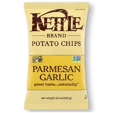 [미국직배송]케틀 브랜드 파마잔 갈릭 포테이토칩 1개x241g Kettle Brand Parmesan Garlic Potato Chips, 1개, 241g