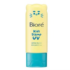 Biore 兒童專用防曬乳 SPF50 PA+++ 貓咪造型壓印防曬, 1個