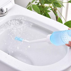 여행 휴대용 수동비데, 단순배송상품, 블루