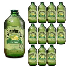 BUNDABERG 賓德寶 氣泡飲 青青檸檬風味, 375ml, 12瓶