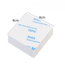 양면 폼 테이프 사각형 강력한 자체 접착 패드 DIY 예술 공예 사진 디스플레이 스티커에 대한 끈적 끈적한, 30pcs, White