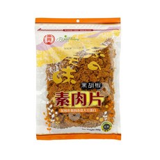 福記祥 黑胡椒素肉片 300g, 1個