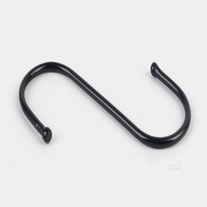 해밍웨이샵 S자고리 블랙 10P 대/특대 S걸이, 특대, 1개