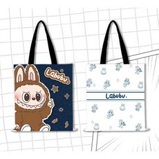 DEEPSUN 라부부 숄더 에코백 캔버스백