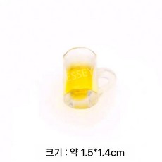 조각 케이크 케익 모형 장식, 16. 미니어처 미니어처 맥주잔