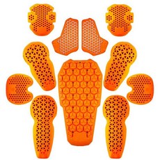 D3O 보호대 오토바이 라이더 보호구 가드 산악자전거, 허리 및 꼬리 척추 보호대(CE1 레벨), 1개