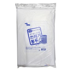 쓰레기봉투(에코프랜드 흰색 120L)50매 ykm*874kc, 1
