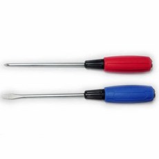 일자 드라이버 수공구 나사 원형 손잡이