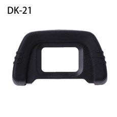 DK-21 뷰파인더 고무 컵 접안렌즈 후드는 D7000 D90 D600과 호환됩니다, 검은, 흑색의