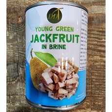 그린잭프릇 Green jackfruit 통조림 WORLDFOOD, 1개, 565g
