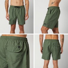 MYSTIC 衝浪褲 沙灘褲 海灘褲 衝浪 休閒褲 快乾褲 18吋 苔蘚綠