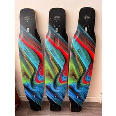 長板宇宙紅藍板面 全新 含砂紙工具卡片, 如圖所示, 1個