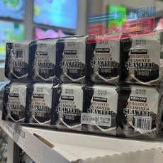 커클랜드시그니춰 구운 재래김, 17g, 10개