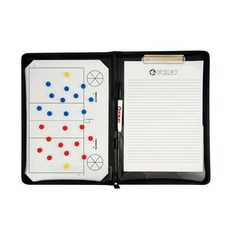 폭스40 폴더형 자석 배구 작전판 세트, 블랙, 1개