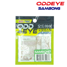 이테크 (EGI-TEC) 오드아이 삼봉에기 오징어 스틱, 8개, 1g