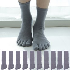 지니양말 남성용 발가락양말 10켤레 남자발가락양말