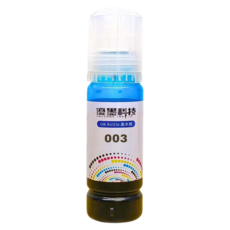 優墨科技 EPSON 003相容墨水 L3110 L3116 L3150 L3156 L5590 L5290, 青 70ml C, 1個