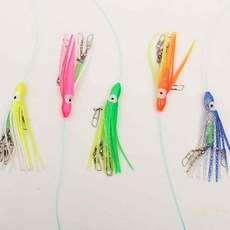 대목 유동식 문어 채비 그린 선상낚시