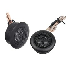 ZYHW 자동차 트위터 스피커 2.5cm1인치 200와트 실크 돔 오디오 컴포넌트 프리미엄 시스템 키트 오리지널 사운드 재생 페어 257679, ZYHW 자동차 트위터 스피커 2.5cm1인치 200와